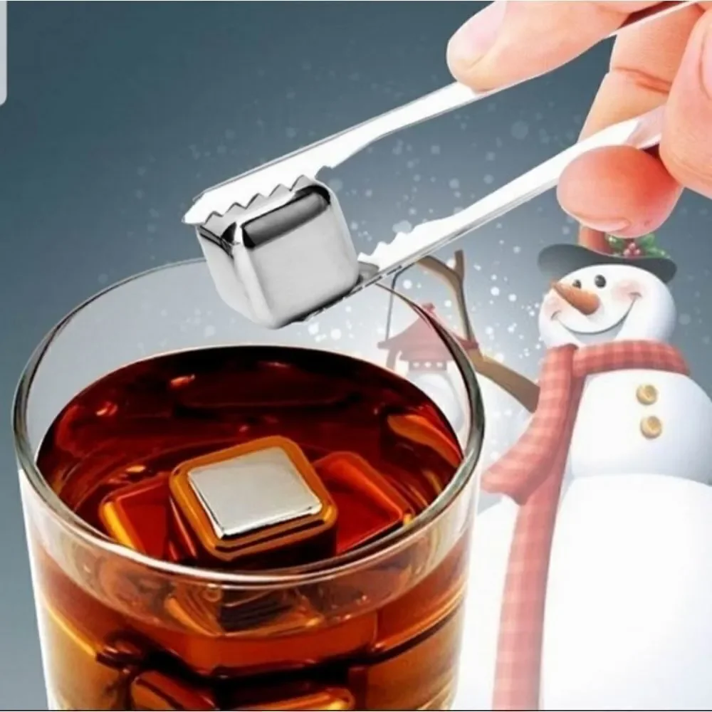 Metal ice cube